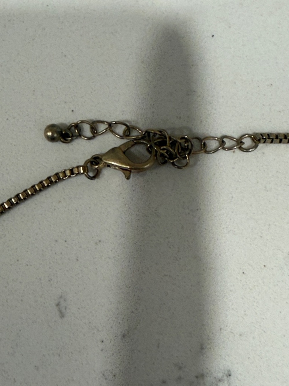 Gold and Black Chevron Layered Pendant Necklace - Women Jewelry - Picture 4 of 4